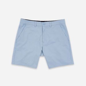 Eubi Men’s 7" All Day Chino Shorts 3.0 (Slim Fit) NWT Sz M Sky Blue